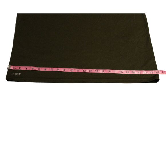 Men's Nike Dry Fit Short Sleeve Pullover Shirt Olive Green Size XL Extra-Large - Picture 4 of 9